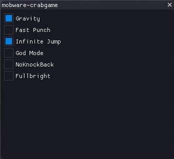  Mobware – Crab Game Internal Hack / Cheat