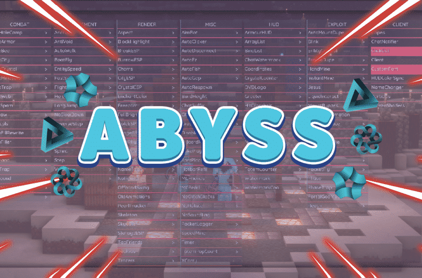  Abyss Minecraft Hacked Client – 1.12.2
