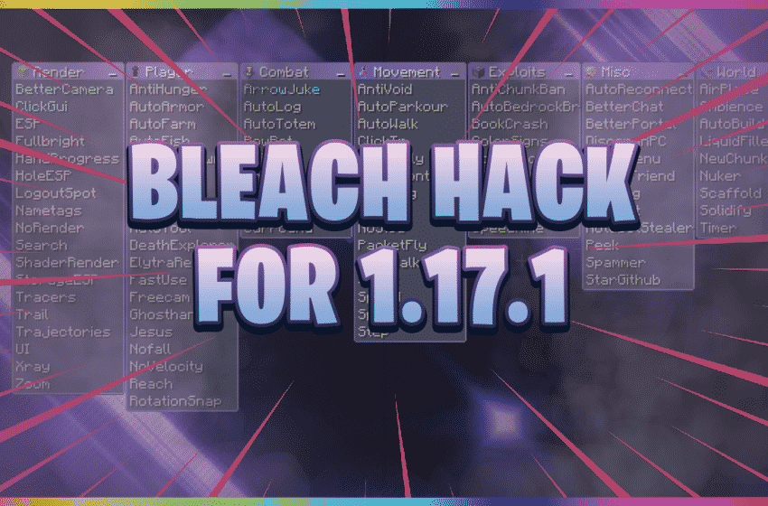  Bleach Hack For Minecraft – 1.18.1